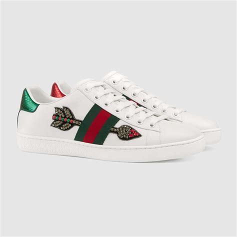 gucci sneakers with arrow|gucci sneakers arrow men.